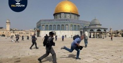 Israeli settlers in the occupied territories have been blowing horns in front of Bab Al-Attim