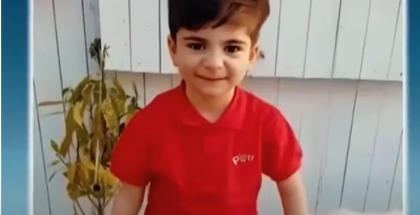 🔷 Tamim Daoud (5 years old ) his heart stopped and died as a result of the sounds of Israeli bombing