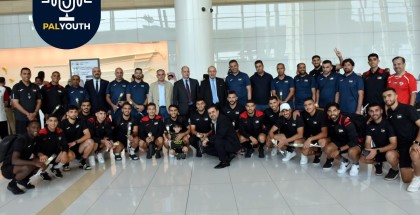 Palestine Olympic team arrives in Bahrain to participate in the Olympic qualifiers