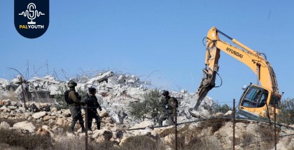 The Israeli occupation forces delivered demolition notices for wells in the town of Rantis, west of Ramallah